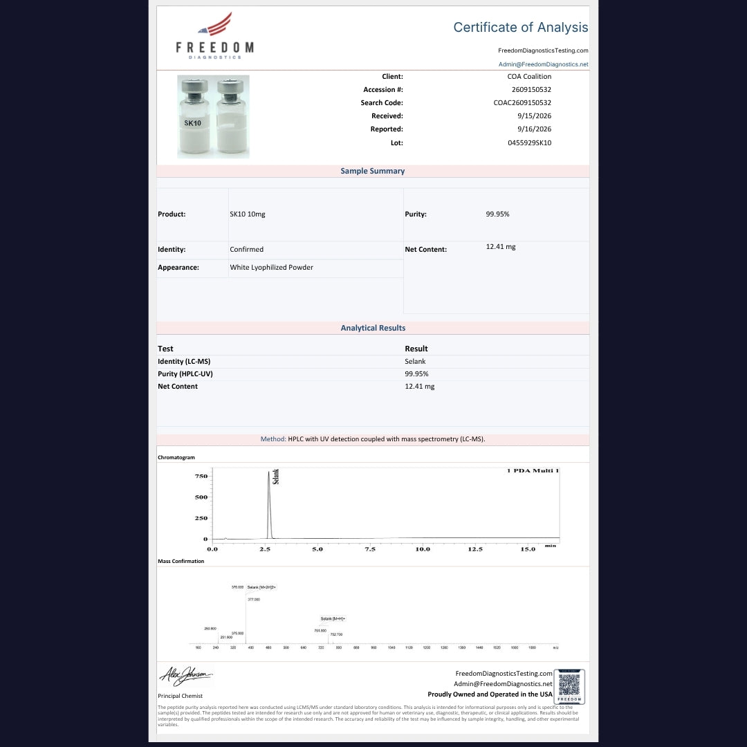 Selank 10mg