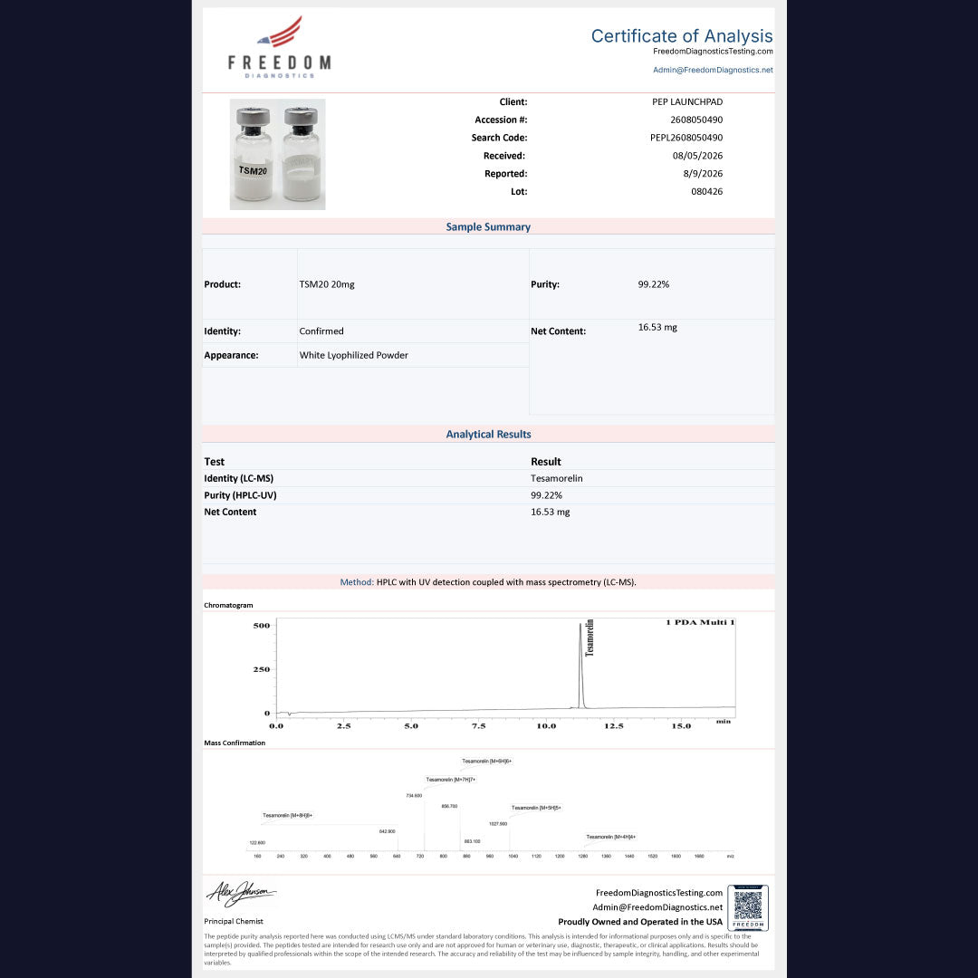 Tesamorelin 20mg